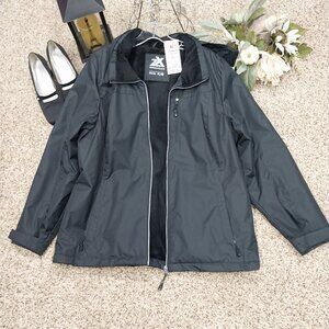 3303 Size XL ZeroXposur Black Winter Hooded Coat